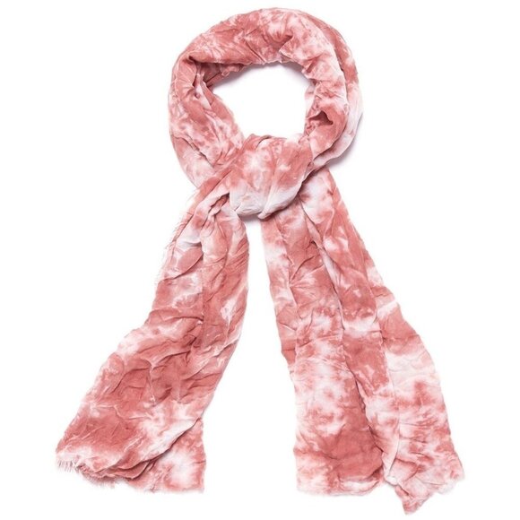 New with Tags - Bundle of 2 Steve Madden Tie Dye Crinkle Scarves/Wrap Swim Cover - Picture 3 of 6